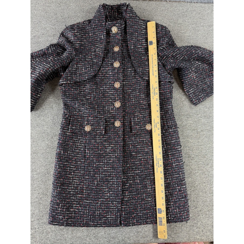 Chanel Karl Lagerfeld Womens Coat 46 Dubai Resort 2015 Gripoix Tweed Jacket - Picture 7 of 14